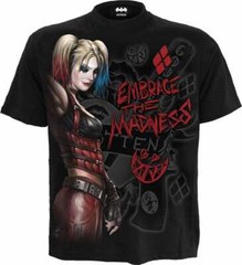 OFFICIAL Spiral Direct HARLEY QUINN EMBRACE/MADNESS/TEE/TOP/BAND