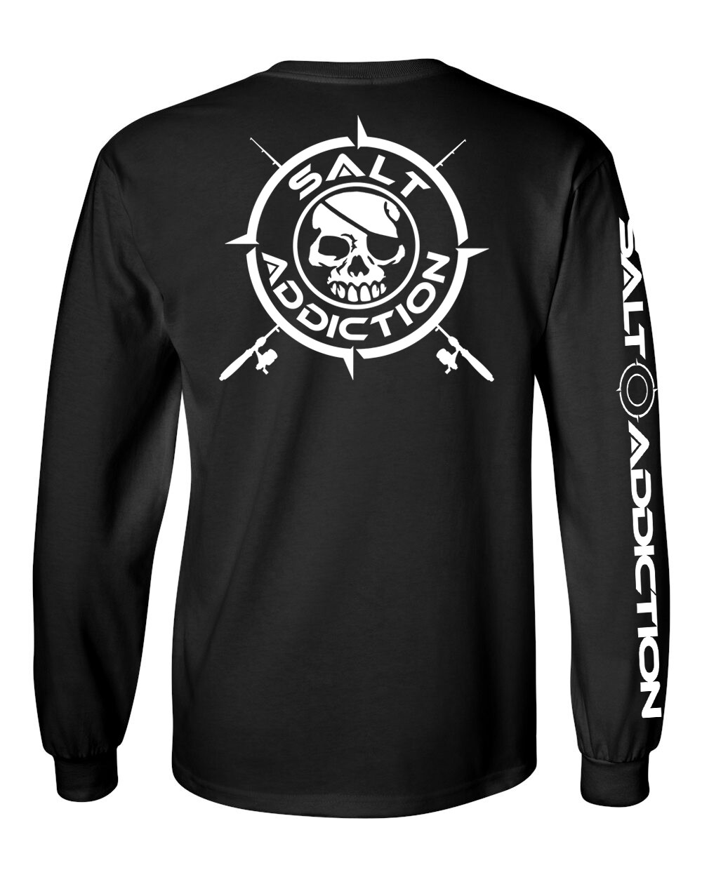Salt Addiction t shirt long sleeve fishing t shirt saltwater apparel pirate gallery
