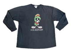 Vintage Iceberg History Double Sided Shirt Marvin The Martian 3XL READ