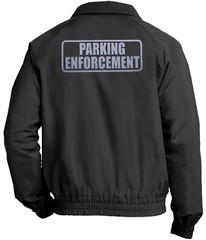 Parking Enforcement jacket, Economy, REFLECTIVE LOGO, charger jacket