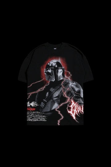 CIVIL REGIME – Strike In Shadow American Classic Oversized Tee Black Medium NEW