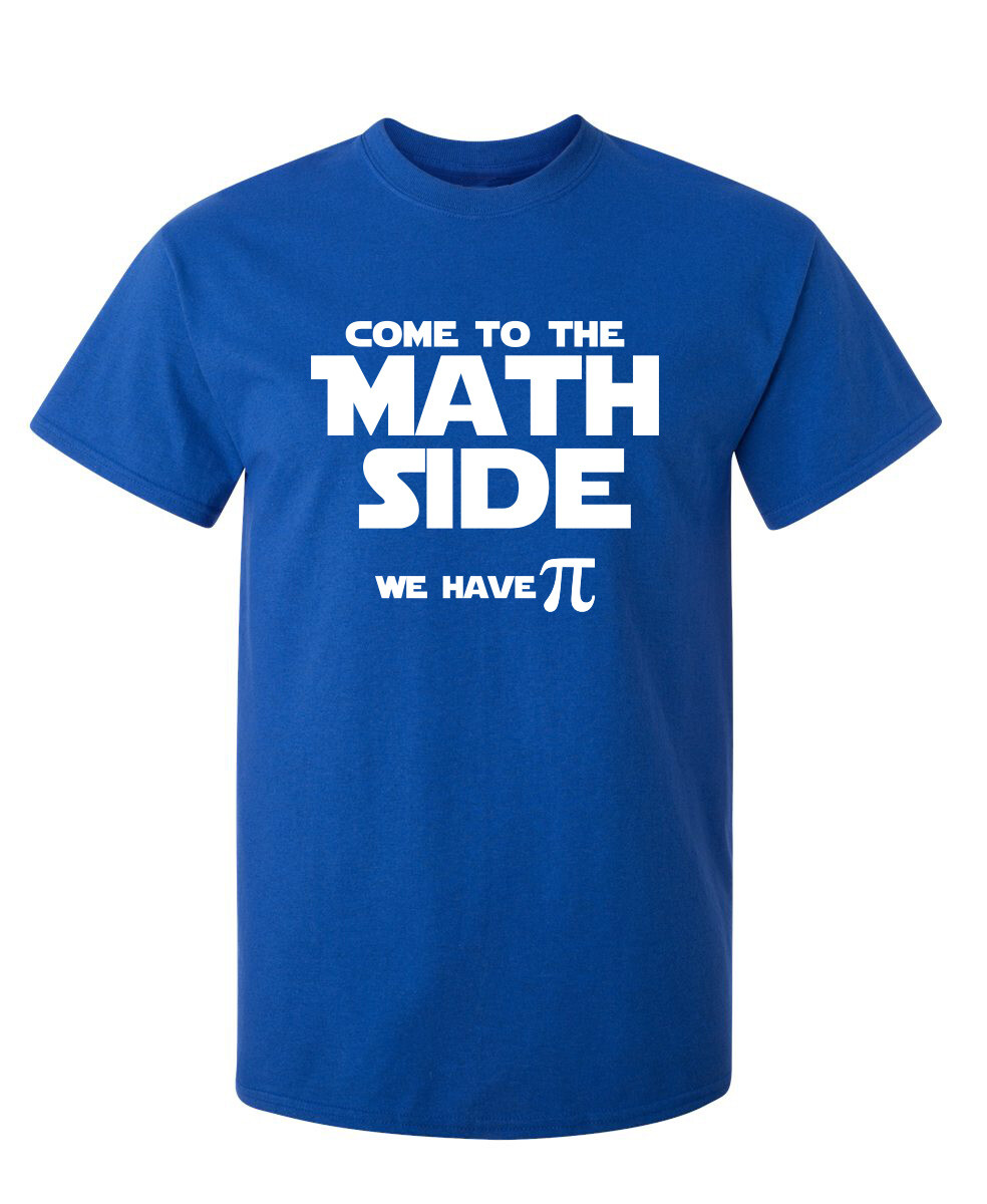 Math Side Sarcastic Humor Graphic Novelty Super Soft Ring Spun Funny T Shirt gallery