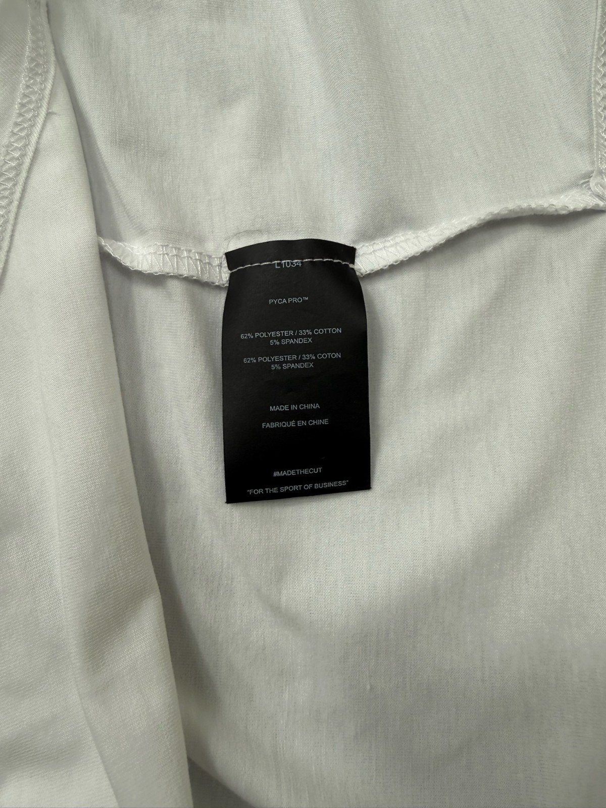 Cuts Clothing Elongated Henley T-Shirt Men's XXl White gallery
