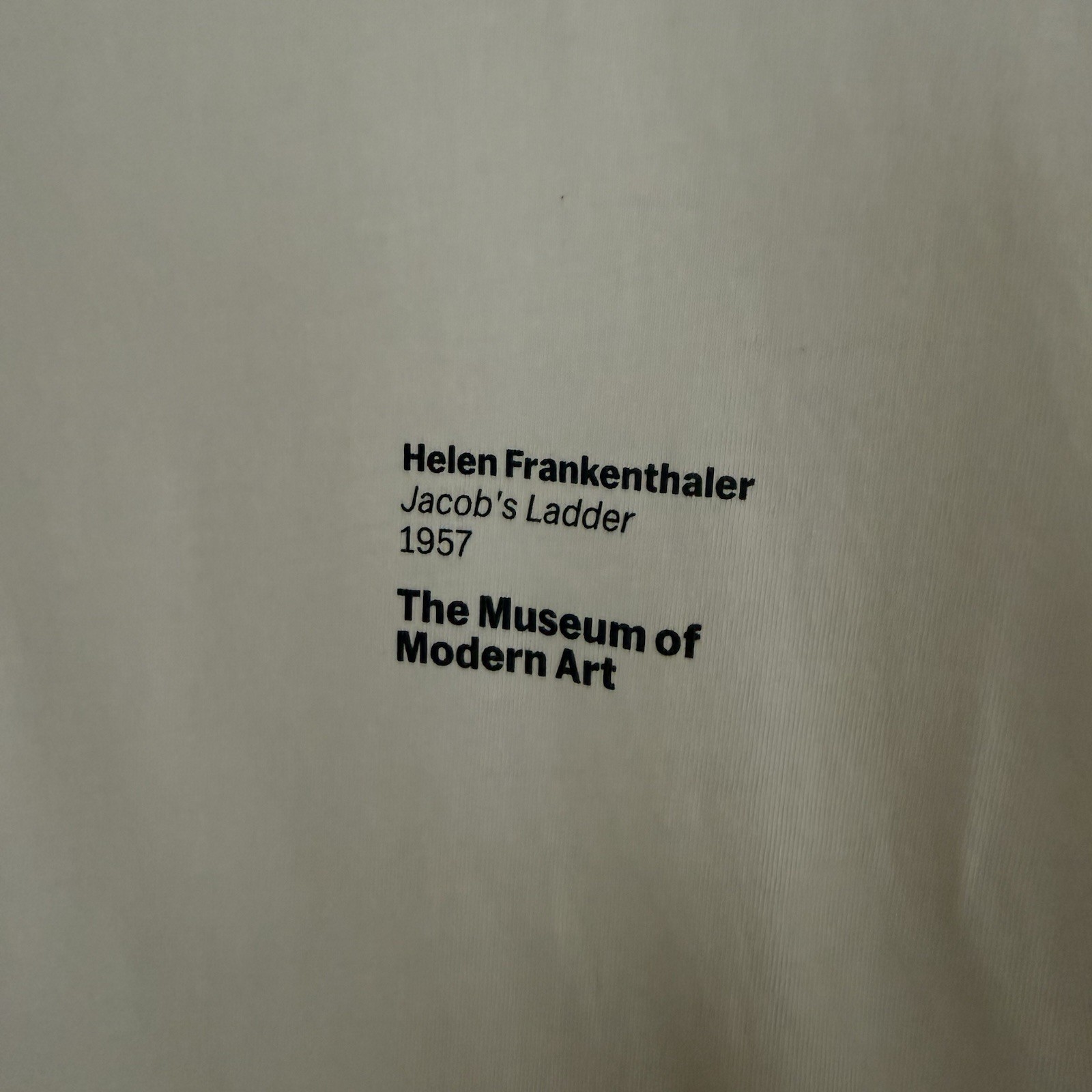 Uniqlo UT MoMA Helen Frankenthaler Jacob's Ladder Graphic Tee XL gallery