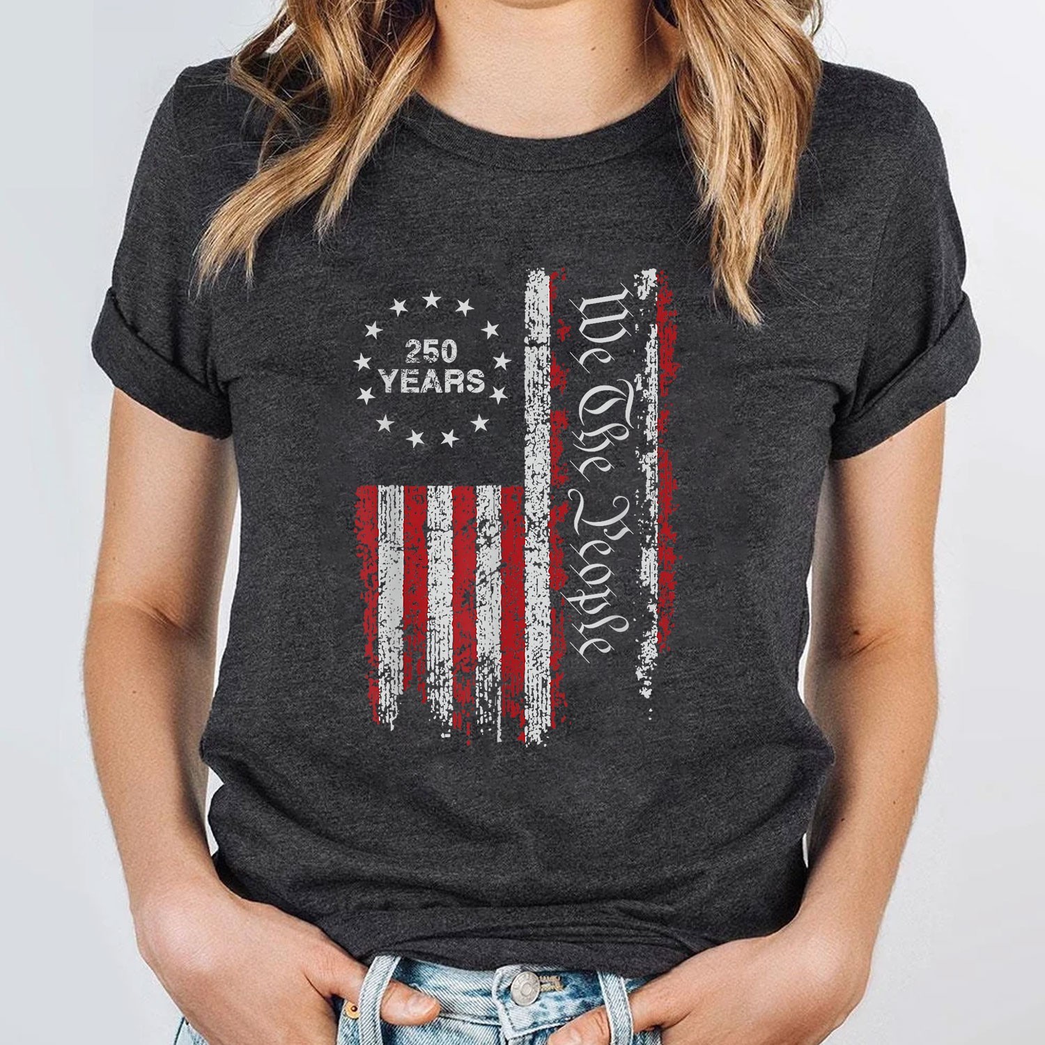250 Years America Freedom Anniversary Independence Day Patriotic T-Shirt gallery