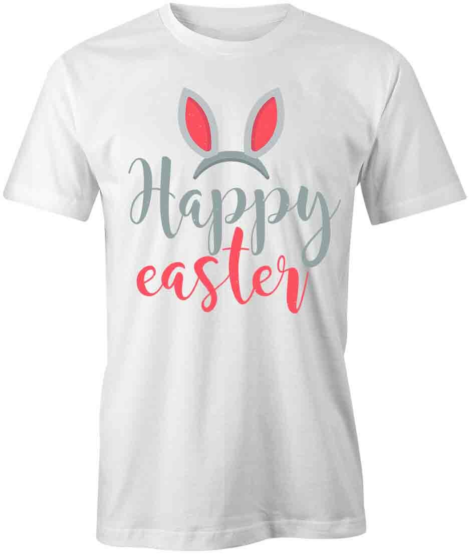 HAPPY EASTER TShirt Tee Short-Sleeved Cotton CLOTHING HOLIDAY S1WCA189