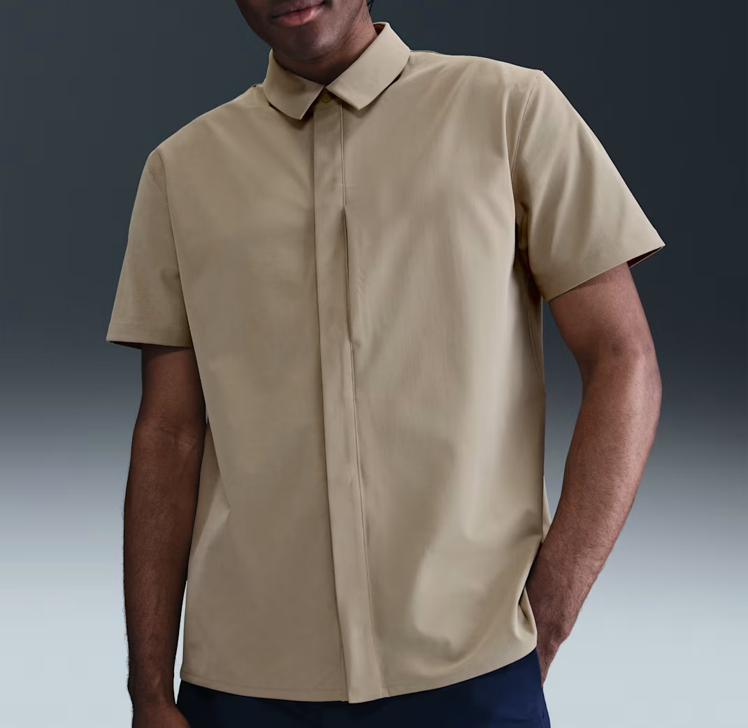 Nike 24.7 Mens PerfectStretch Dri-FIT Snap-Down Top - HQ6958 253 - Size: L - NWT gallery