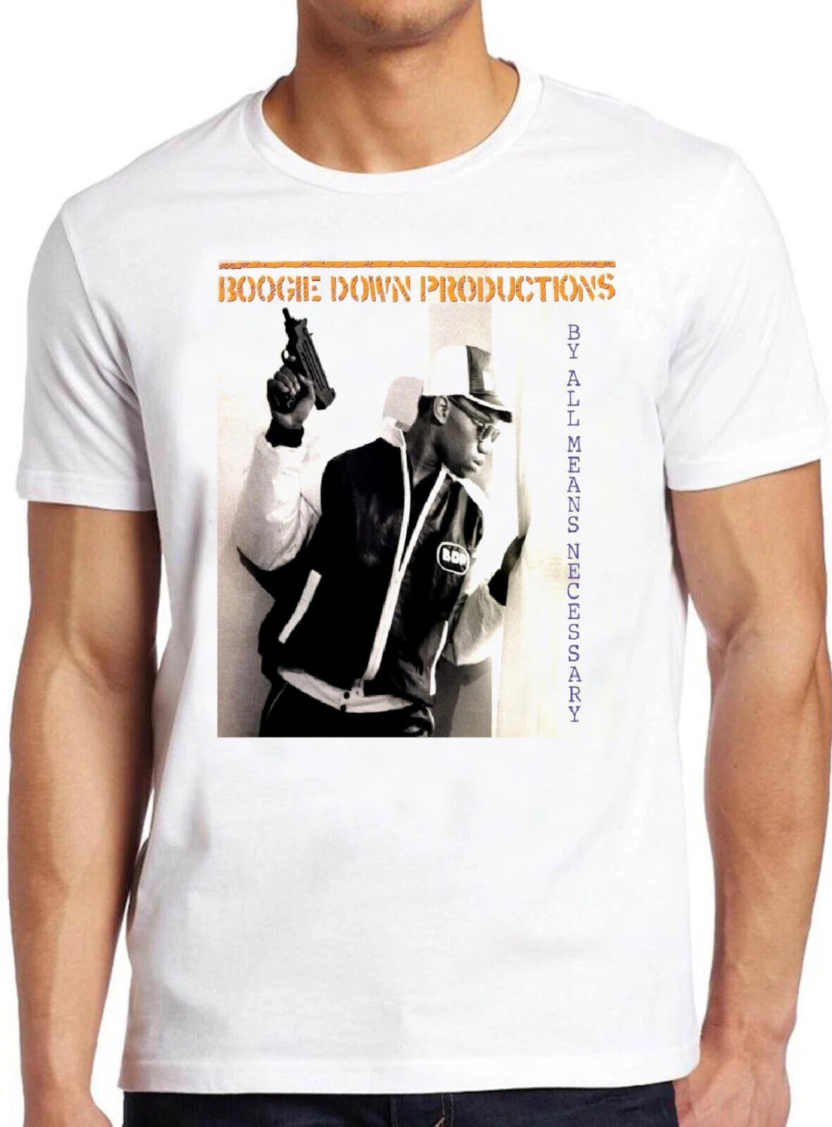 Boogie Down Productions 80s Hip Hop Rap Retro Music Gift Tee T Shirt 1602 gallery