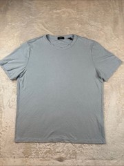Theory Size XL Men’s Light Blue Crewneck Tee | Casual | Everyday | Comfort