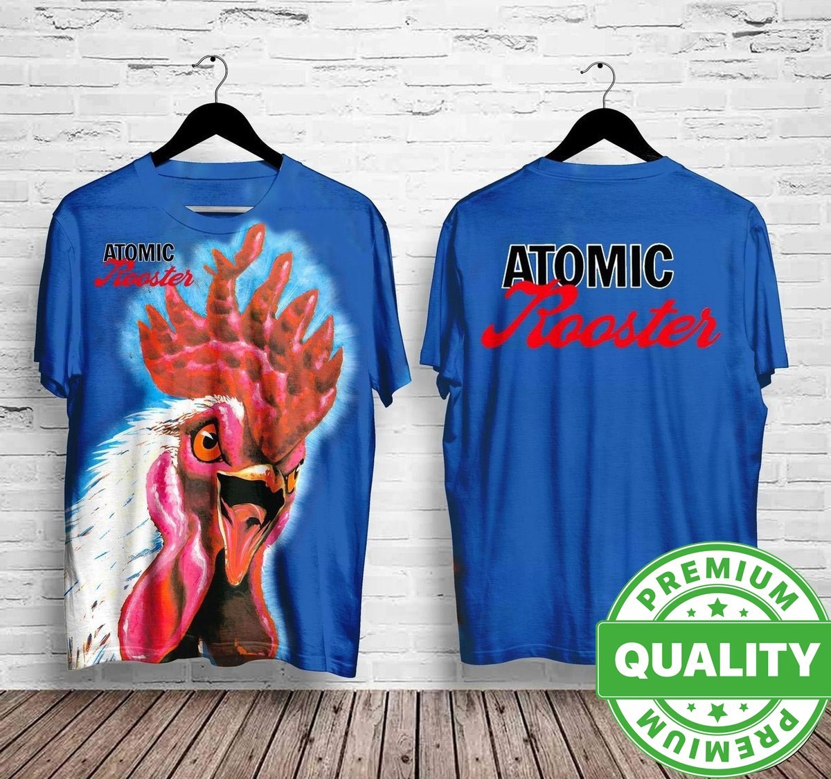 Atomic Rooster 1980 Album Cover 3D AOP Shirt Unisex Blue Size S-5XL IM1425 gallery