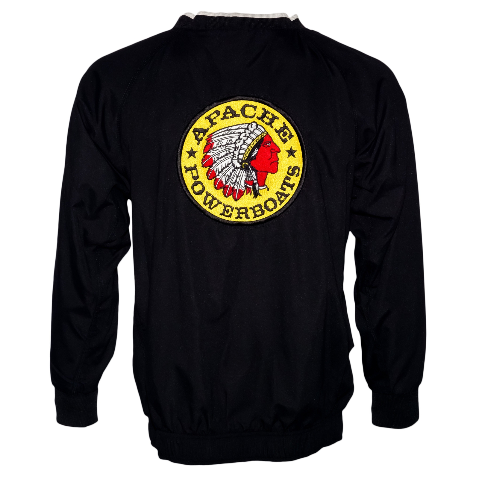 Apache Powerboats Offshore Champions Windbreaker | Black gallery
