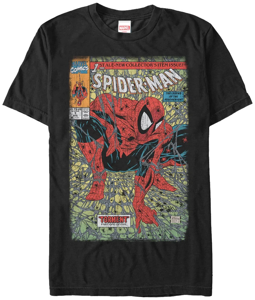 Spider-Man T-Shirt 180 GSM | 100% Cotton DTG Print
