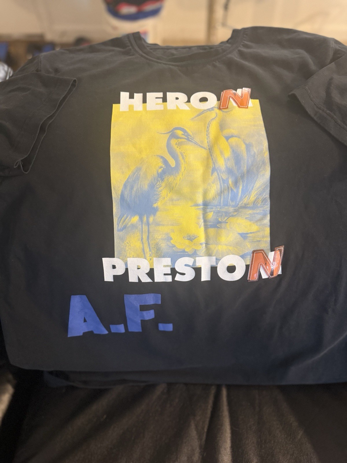 Men’s Heron Preston Graphic T-Shirt Size XL