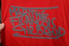Deadstock Vtg 90s Marithe Francois Girbaud Mens Large Graffiti Raglan T-Shirt