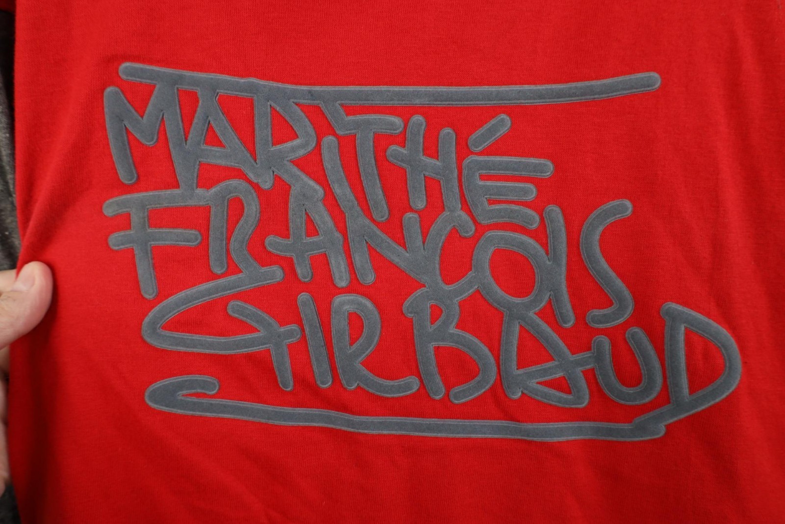 Deadstock Vtg 90s Marithe Francois Girbaud Mens Large Graffiti Raglan T-Shirt gallery