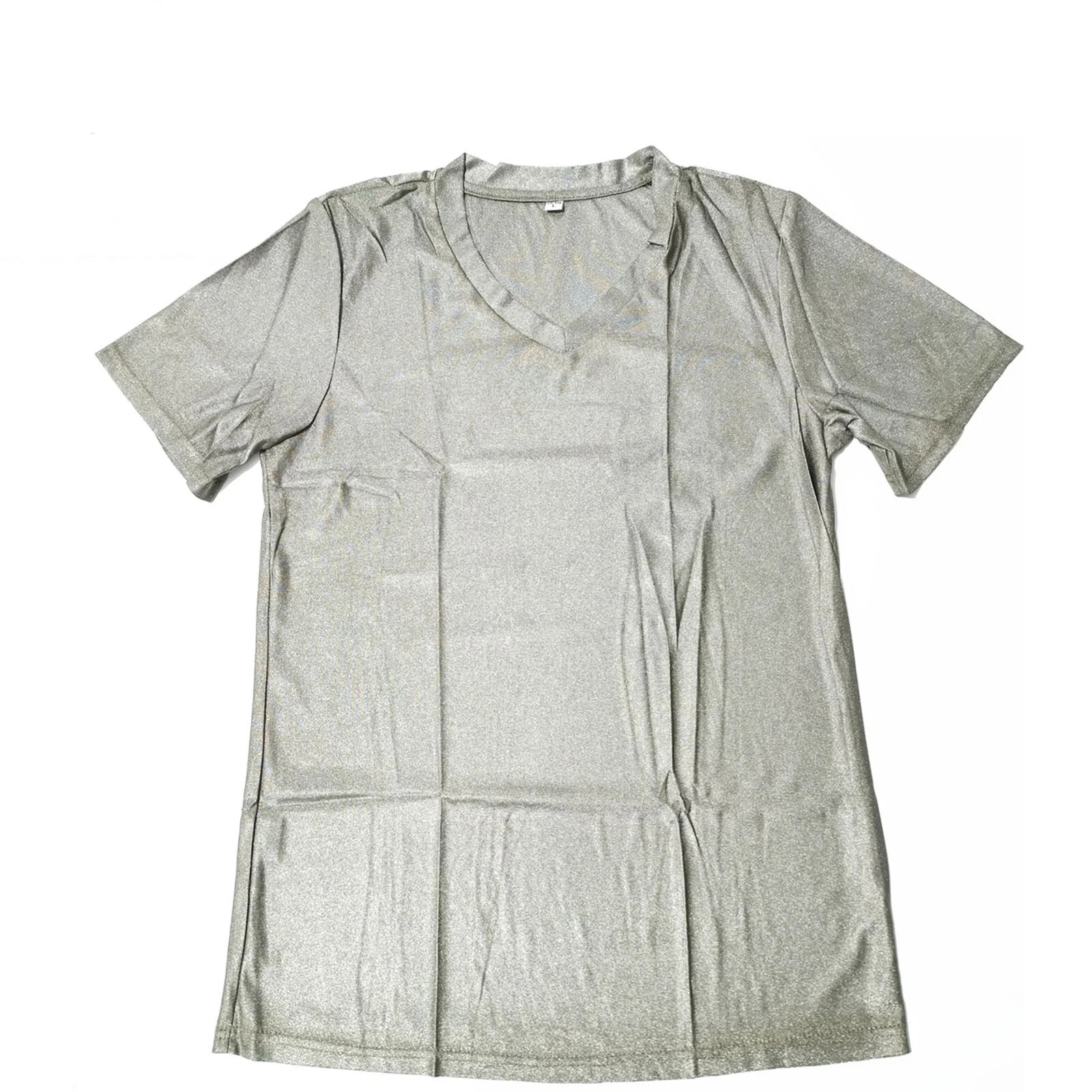 EMF Shielding Silver Fiber T-Shirt: Block 5G, WiFi, RF Radiation. Unisex Comfort