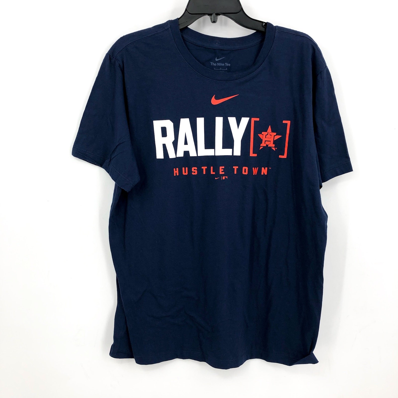 NIKE Mens Houston Astros Rally Home Graphic T-shirt Medium Chattanooga Blue NWT gallery