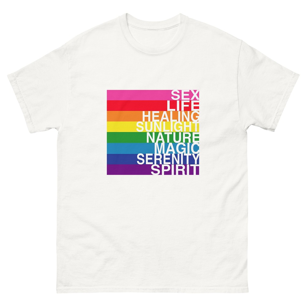Original 1978 LGBTQ+ Pride Flag, with the specific meaning of each color.