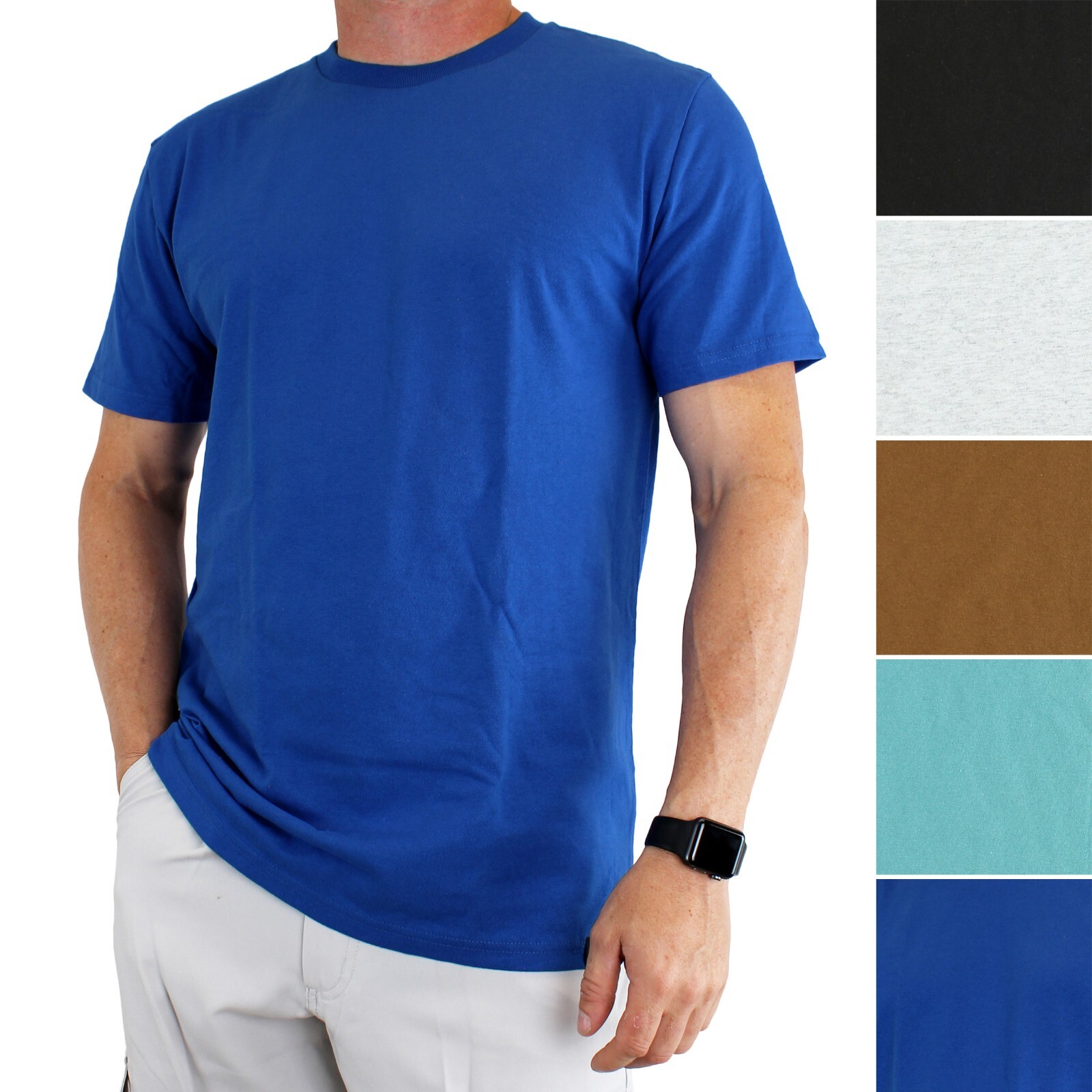 Dickies' Men's T-Shirt Basic No Pocket Short Sleeve Tee, 100% Cotton Crew Neck gallery