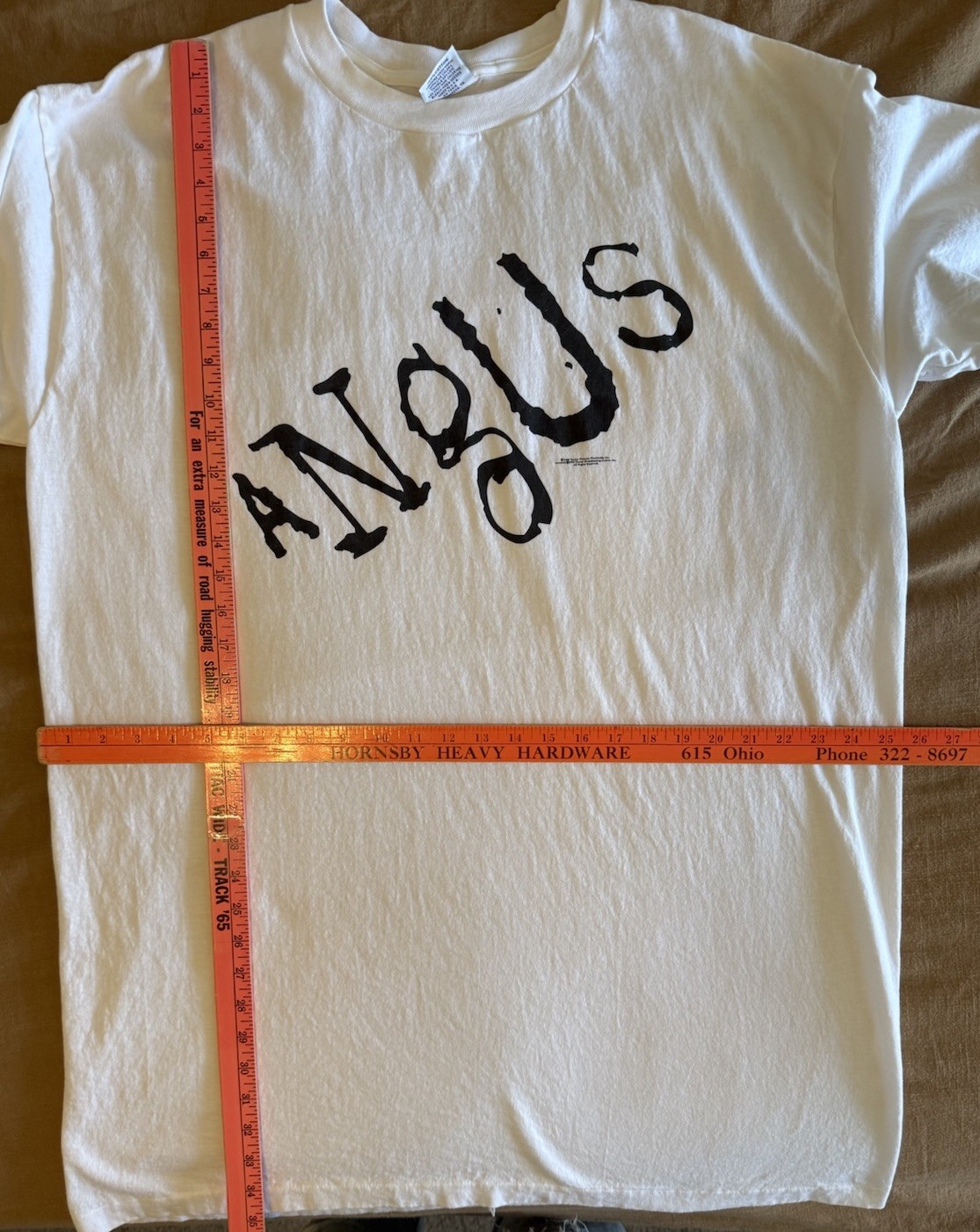 Vintage Angus Film Promo T-Shirt, 1995 Licensed, OSFA, Single Stitched gallery