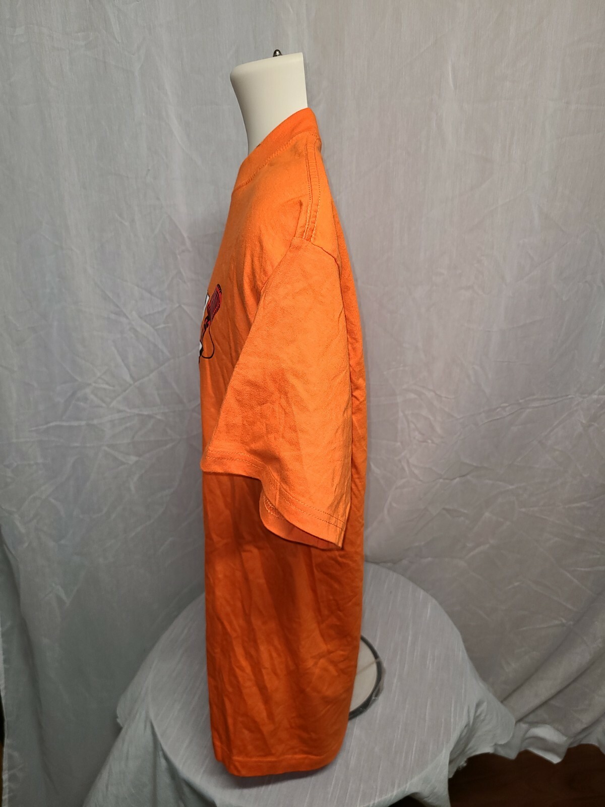 The Shawn Harvey Morning Show Featuring the Wake Up Team Adult Orange XL TShirt gallery