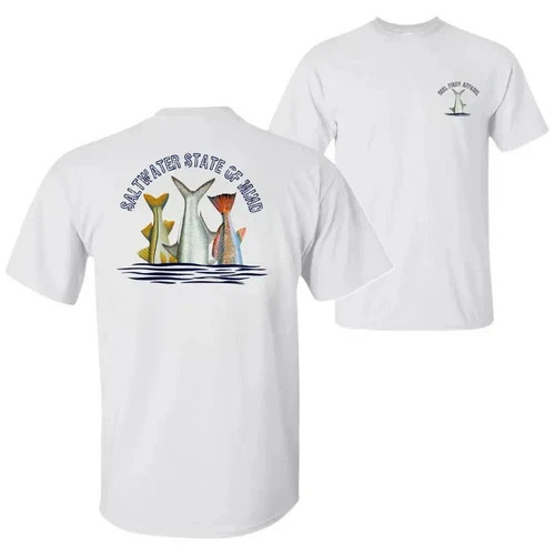 Inshore Slam Fishing T-Shirt, Coastal Flats Angler Graphic Tee, gallery