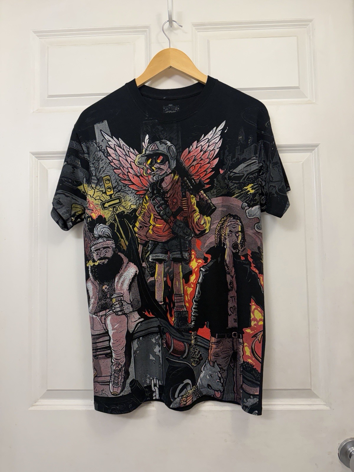 2016 Flatbush Zombies 3001 Laced Odyssey Tour T-Shirt Sz M Deadstock NWOT