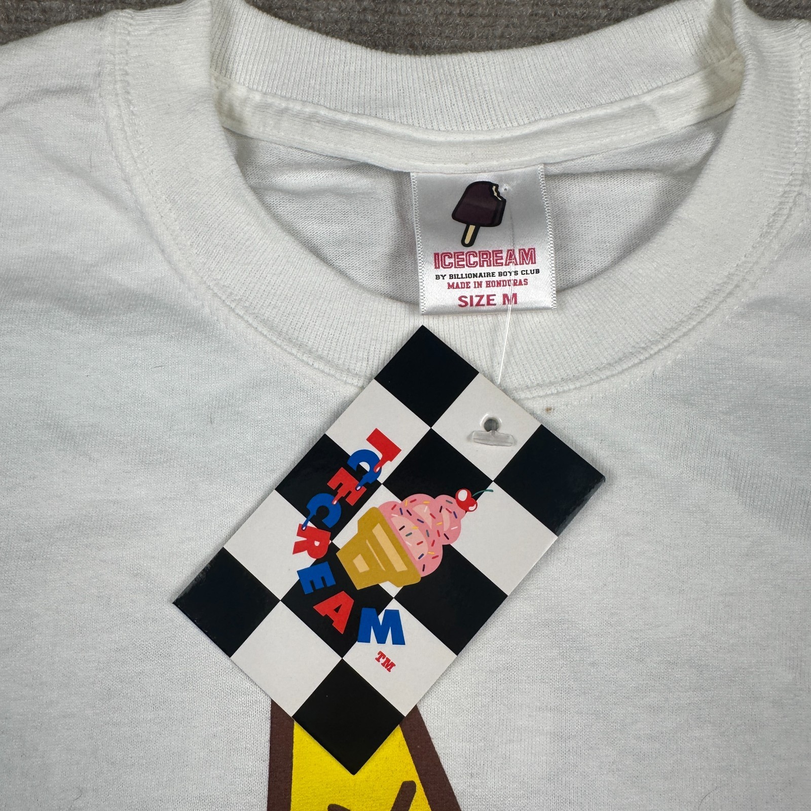 Vintage NWT Icecream BBC Mens Medium Dice Cone T Shirt Y2K Dead Stock Skate Hip gallery