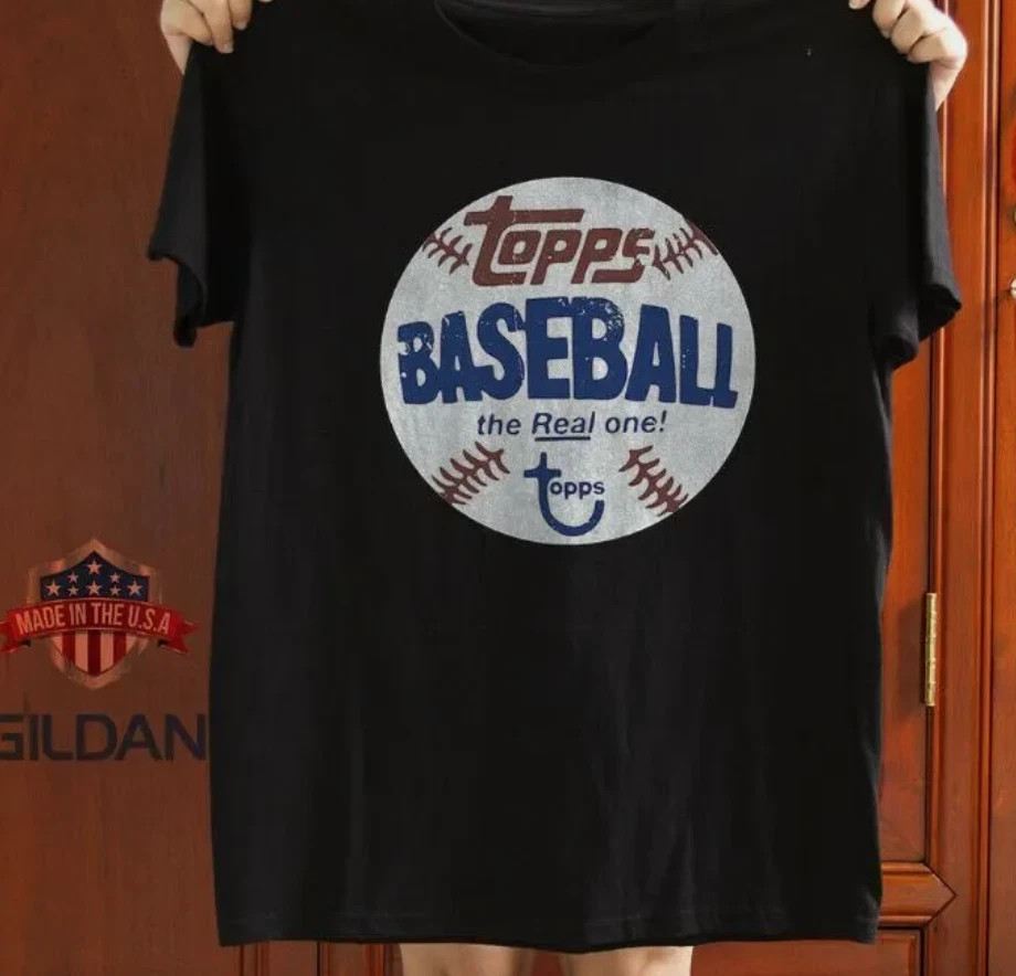 Topps Baseball Vintage Style The Real On Unisex T-Shirt Size S-5XL gallery