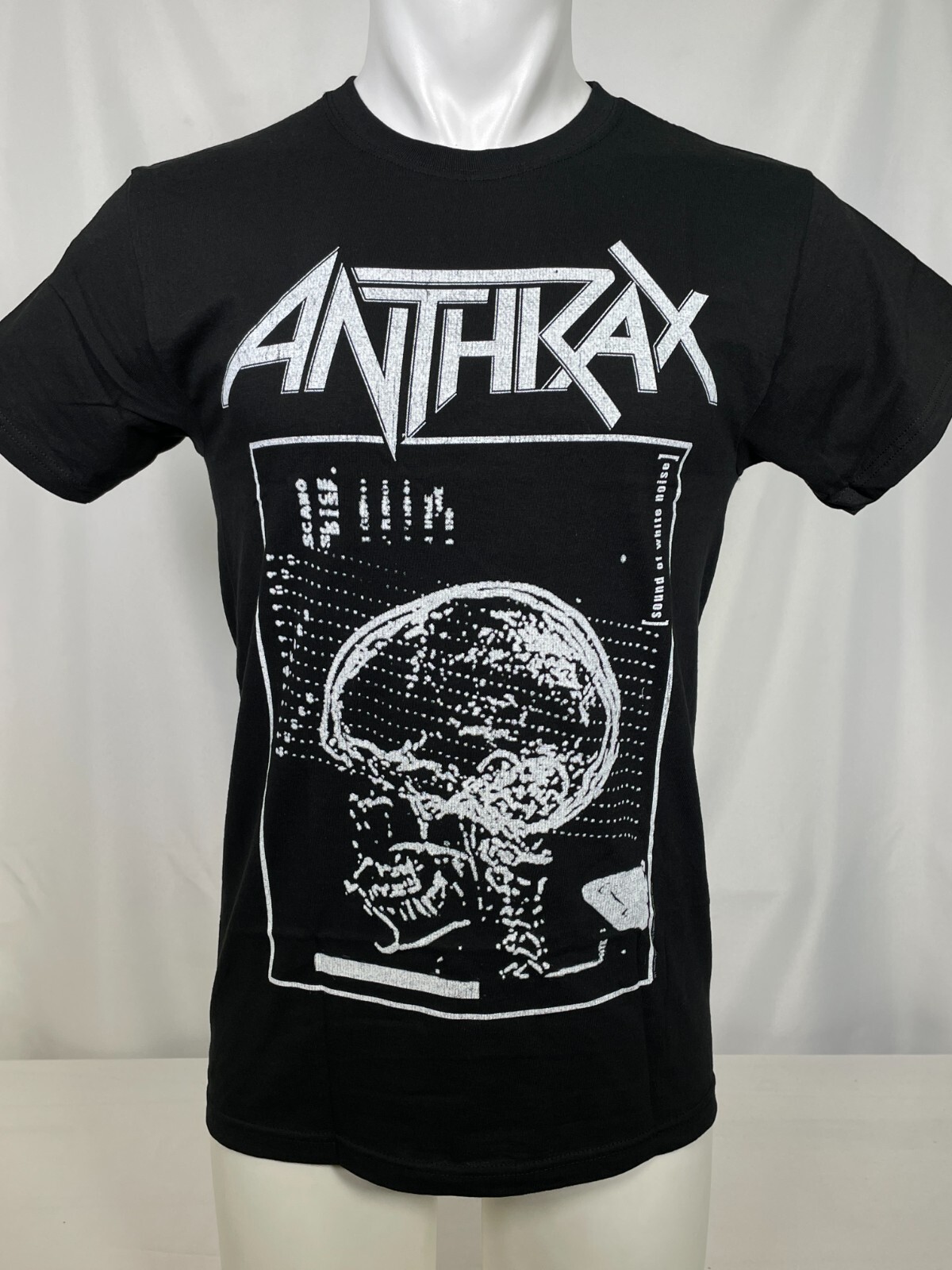 Anthrax Sound of White Noise Album Cover Men's T-Shirt - Black gallery