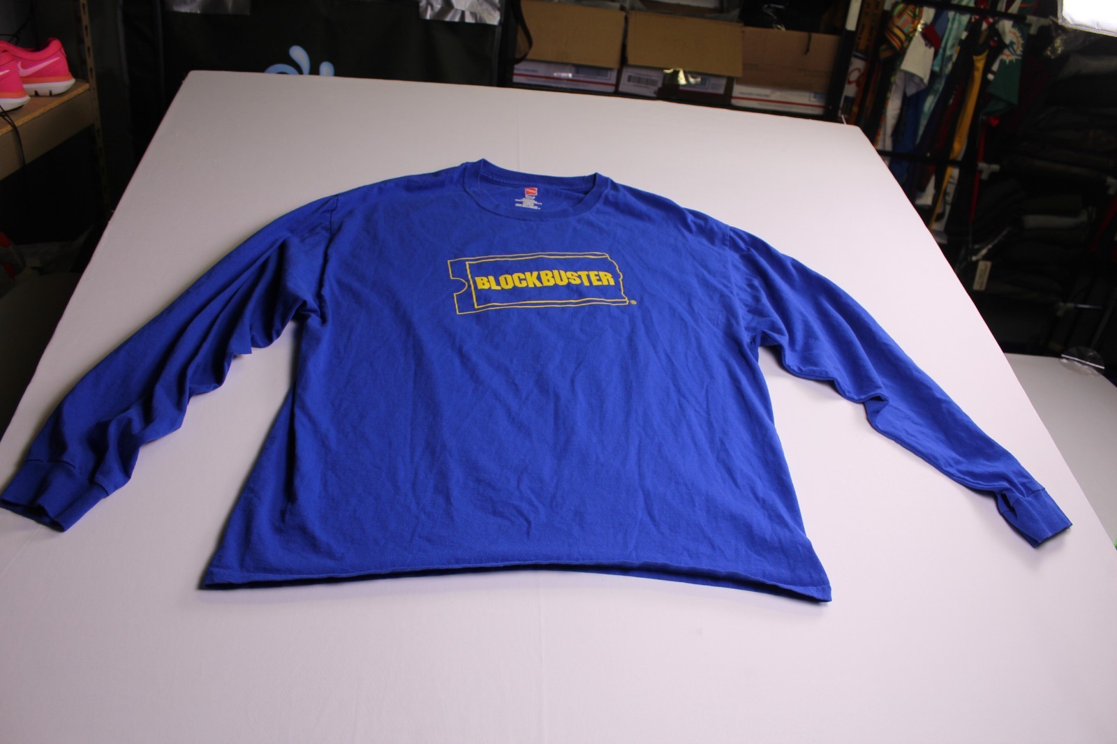 Official Last Blockbuster On The Planet Blue Shirt Bend Oregon Men’s X-Large