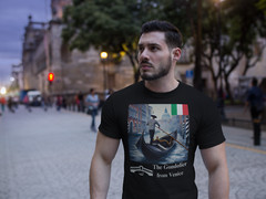 The Gondolier from Venice Premium High-End T-shirt S-4XL Italy Souvenir Gift!