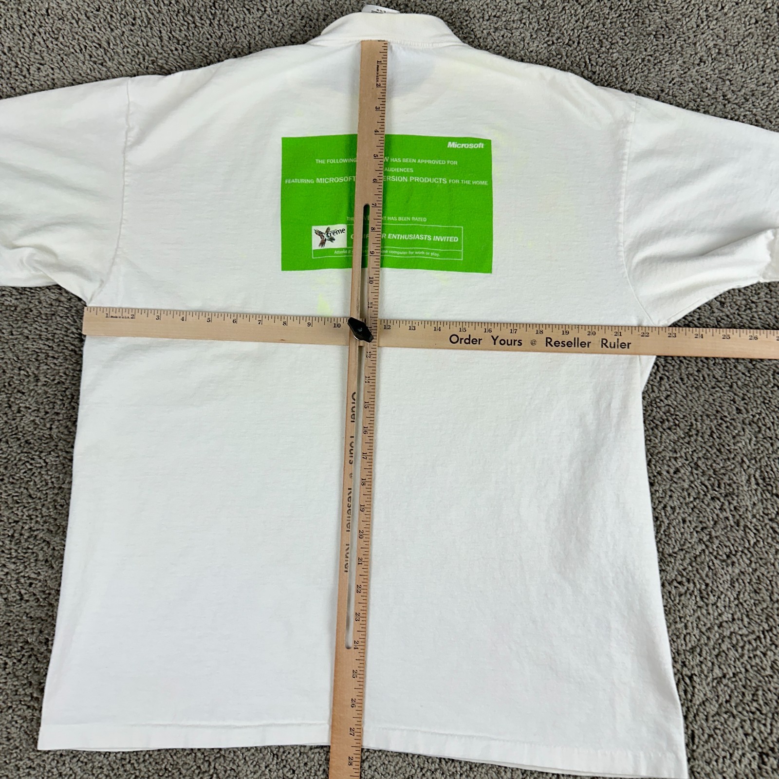 VINTAGE Microsoft Extreme Shirt Mens XL Windows Software Single Stitch 2000 Y2K gallery