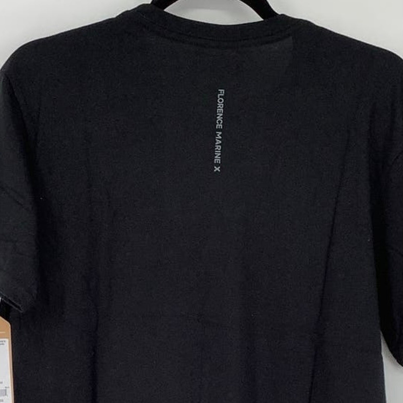 Florence Marine Size Medium Catamaran Organic T-Shirt Black Organic Tee M15-4 gallery