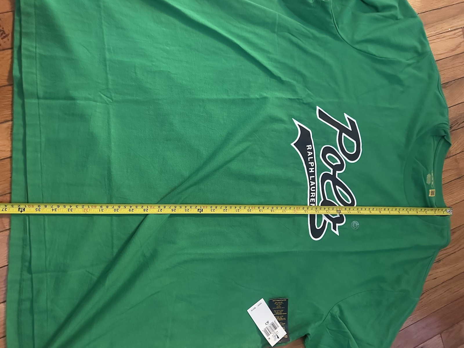 NWT Polo Ralph Lauren 3LT 3XL Tall Men Logo Basic Cotton Tee Tshirt Green gallery
