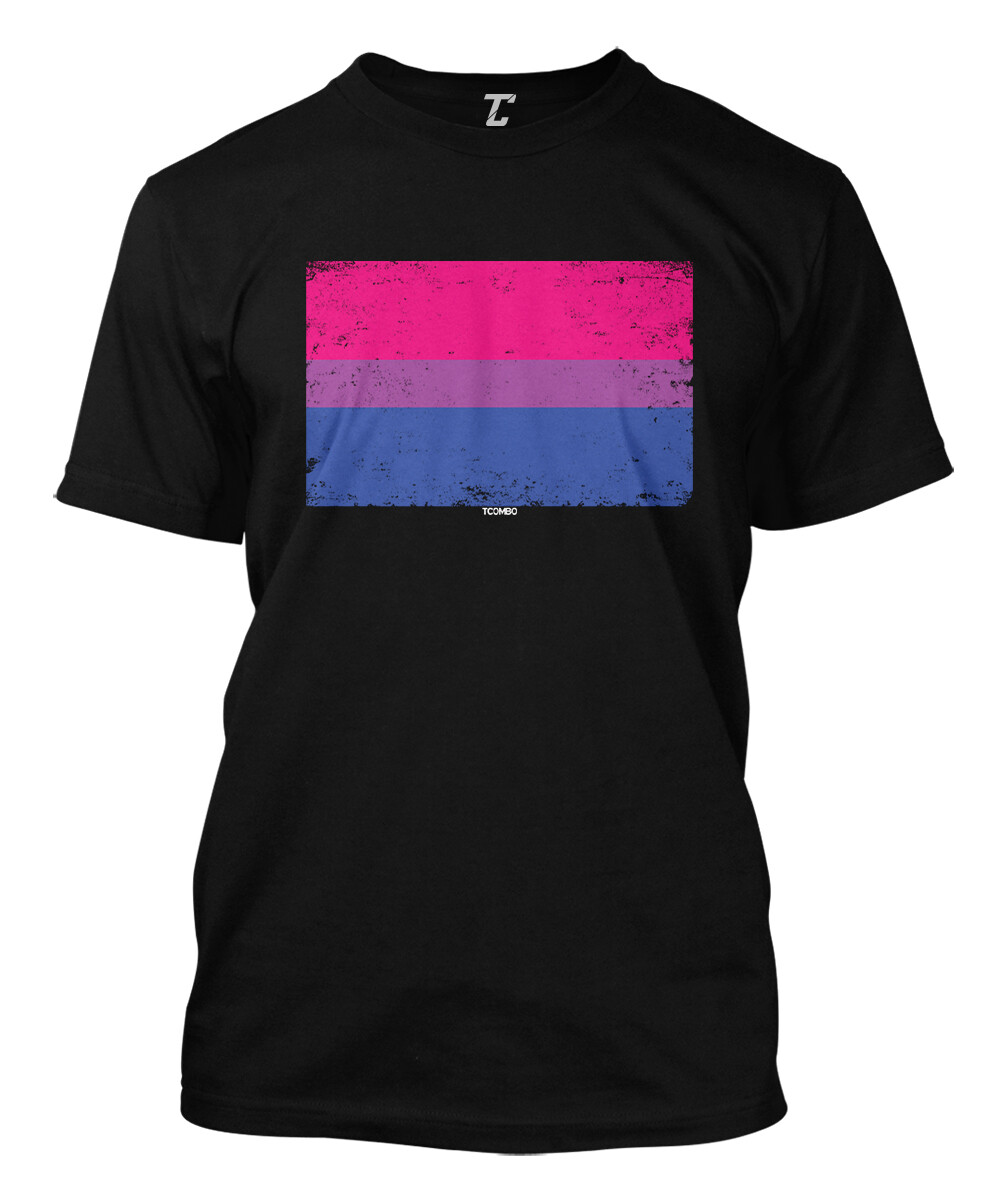 Bisexual Flag – LGBTQ Pride Proud Parade Love Bi Men’s T-shirt