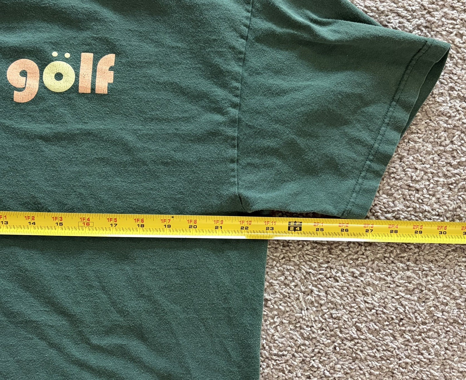 Golf Wang Tyler The Creator T-Shirt Mens XL Green Streetwear Logo Tee gallery
