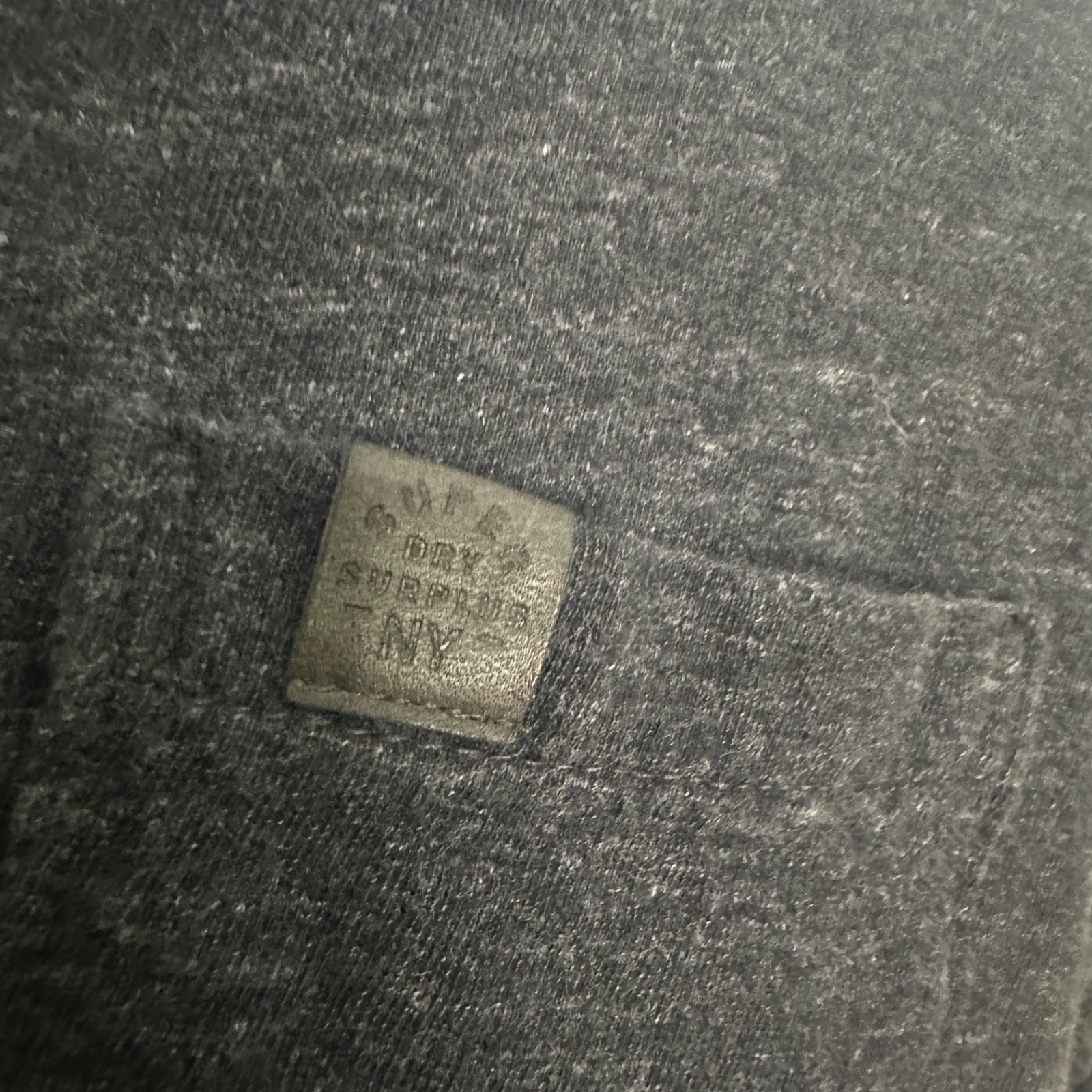Superdry Long Sleeve T Shirt Small Gently worn 100% cotton textured thick fabric gallery