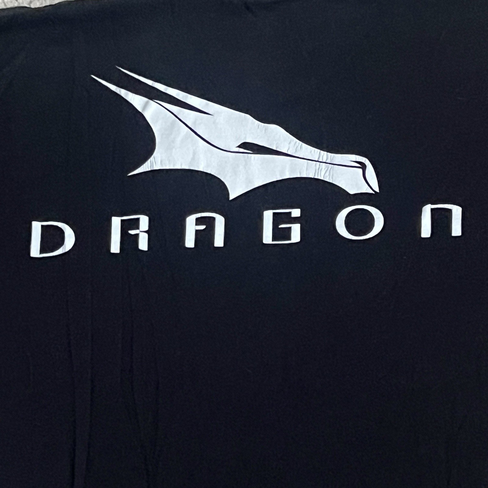 SpaceX Dragon Crew Employee Shirt Black L NASA Era Rare Space Capsule Logo Tee gallery