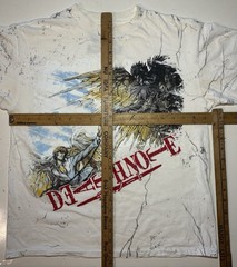 RARE VTG Death Note Michelangelo Light Yagami Ryuk Anime Manga 00s Sz M T Shirt