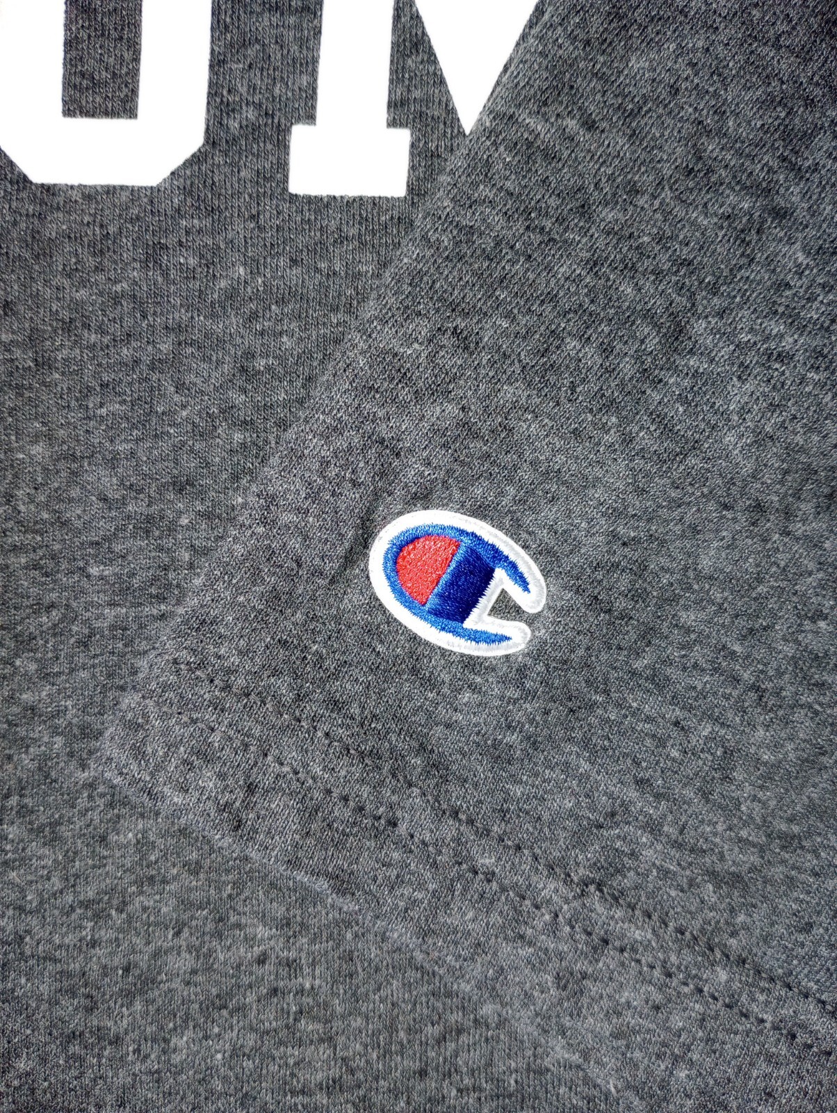 Champion Authentic HOWARD ALUMNI Reg Men's 2XL 50% Cotton 50% Poly Gray Tee gallery