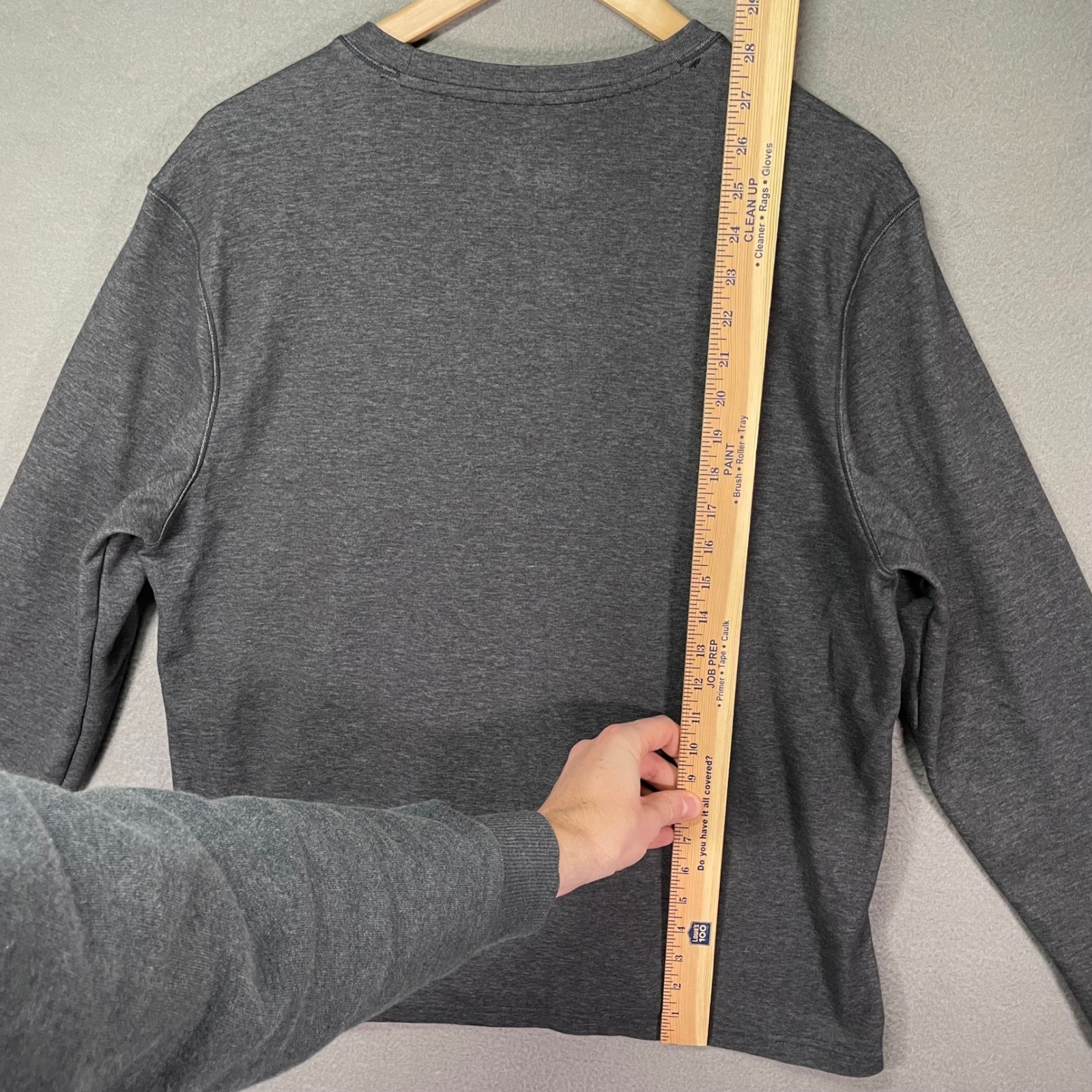Mondetta Outdoor Project Long Sleeve Shirt Mens L Gray Excellent Polygiene Tee gallery