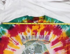 Vtg Orig 1996 Lithuania Slam Dunking Skeleton Skully Commemorative T Shirt XL