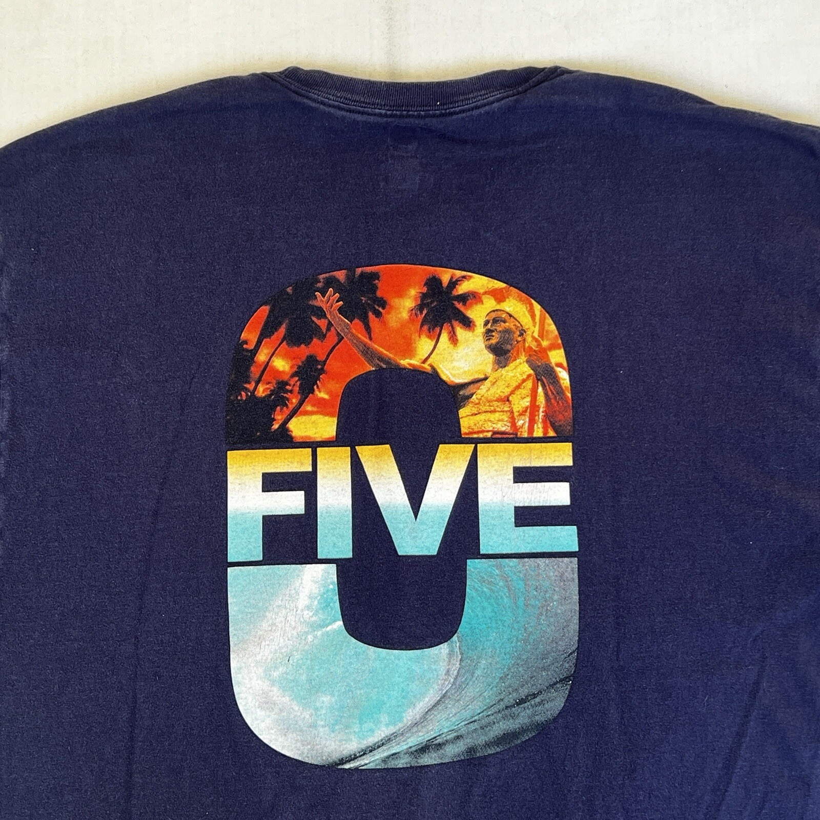 Hawaii 5-0 Work Shirt XL Navy Film Crew TV Five-0 Alex Danno Book em 2844 gallery