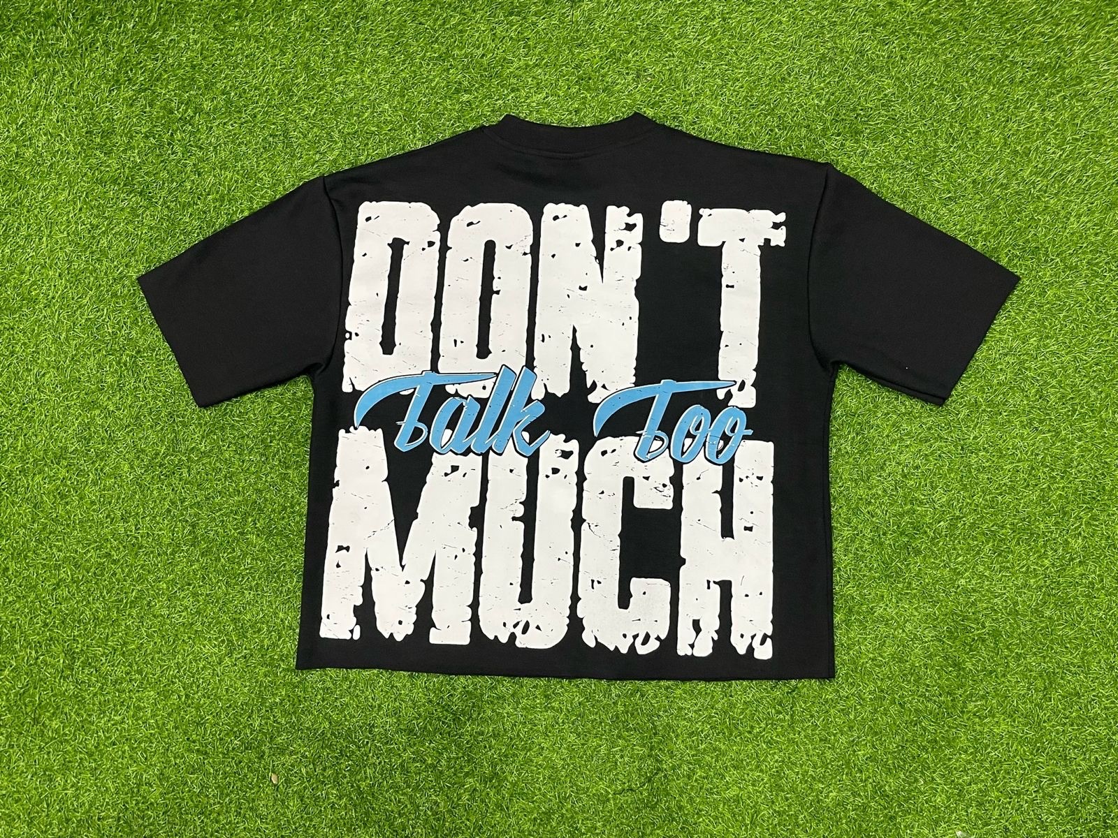 Don't Talk Too Much Oversized Cropped Tee | Premium Streetwear Shirt gallery