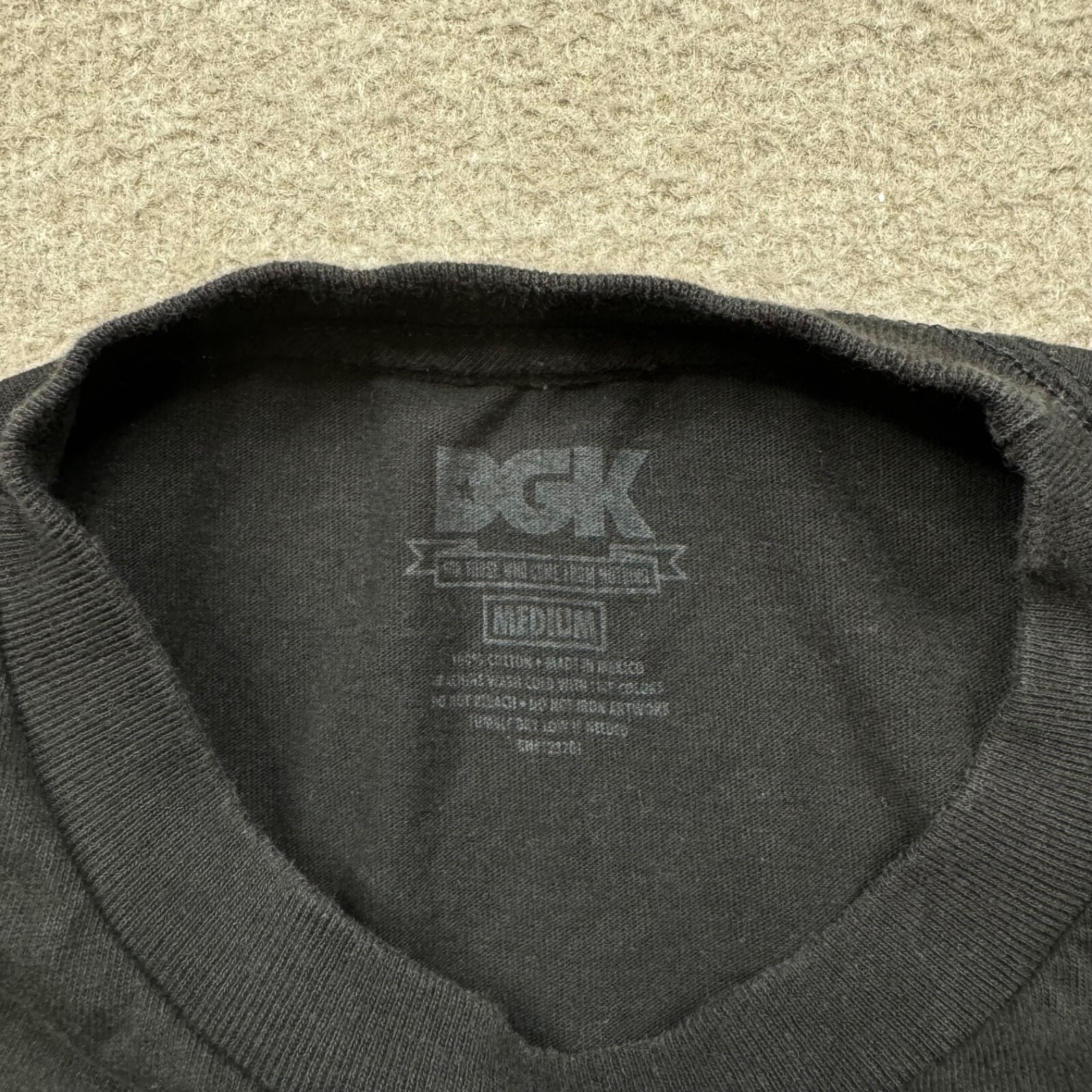 DGK Dirty Ghetto Kids Mens Shirt Black Medium M Short Sleeve Crew Neck Adults gallery