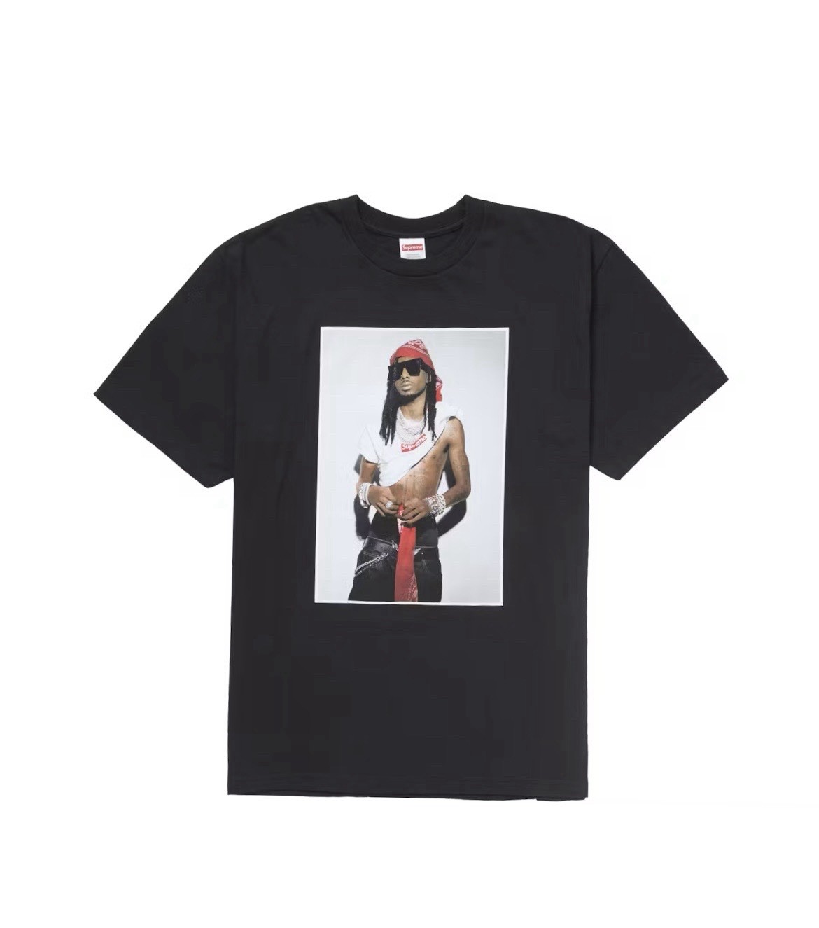 Supreme Playboi Carti Photo Tee FW25 – Black- Size XL – FW25 NEW