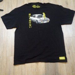 2nd To None Race Car T Shirt Short Sleeve Used Black
