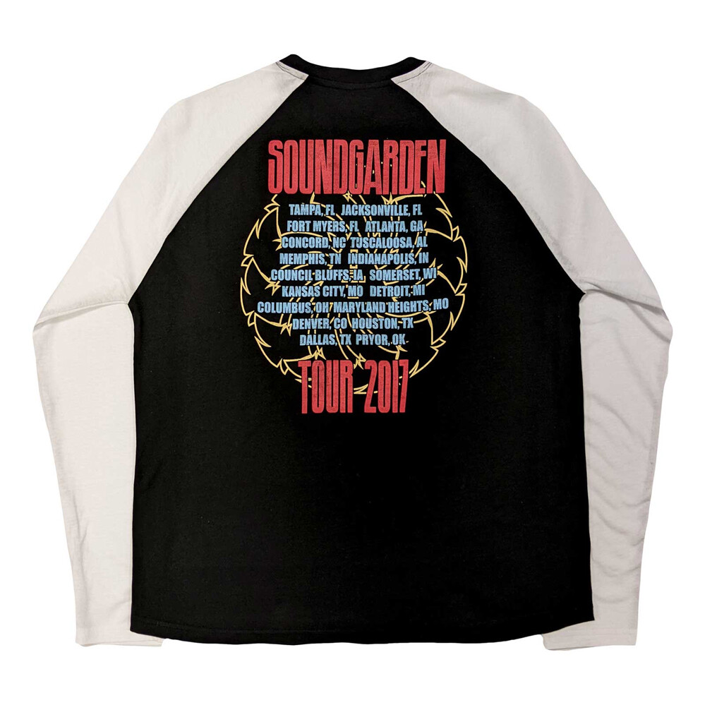 Soundgarden. - Tour 2017 - Raglan Baseball Jersey t-shirt gallery
