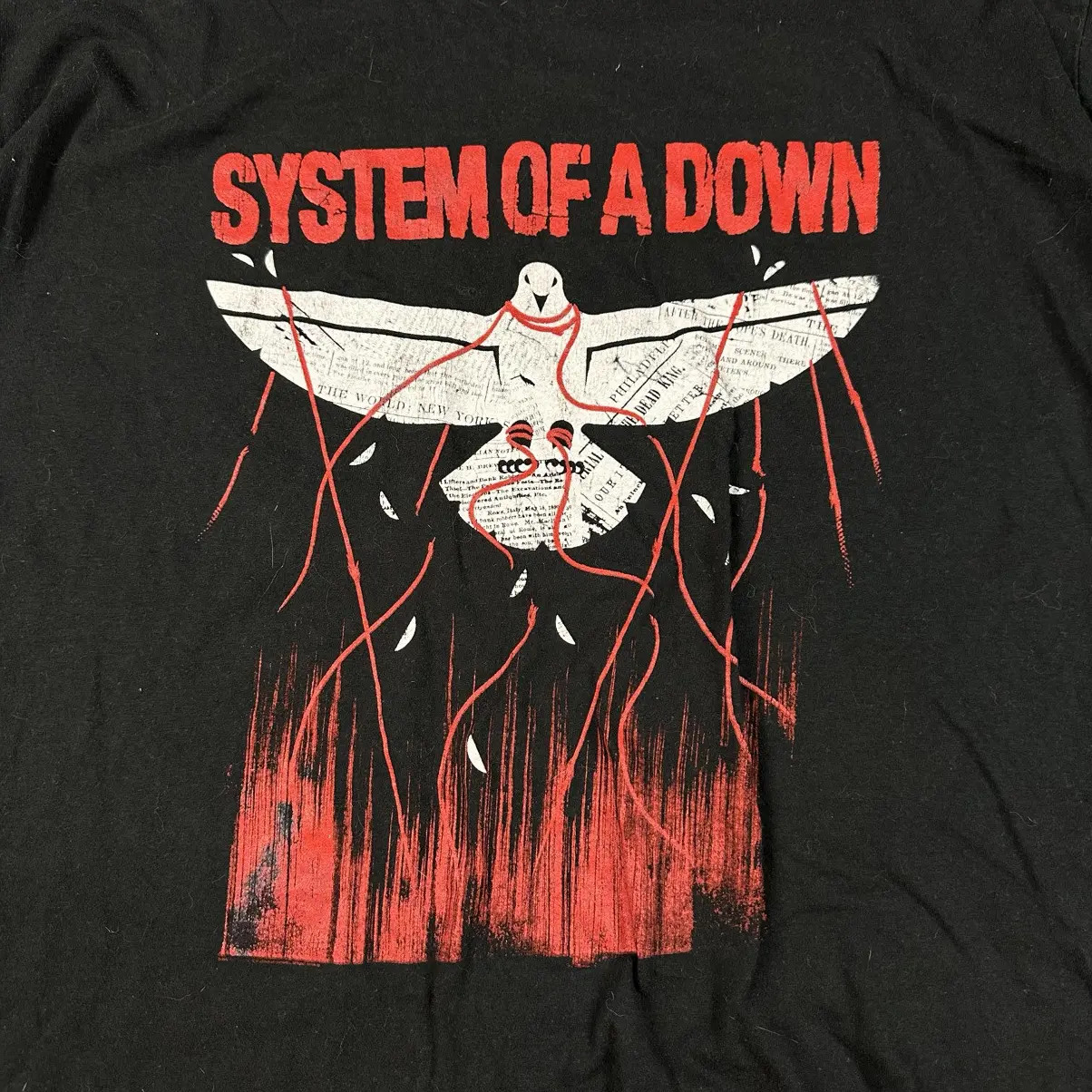 Vintage 2016 System Of A Down Rock Band Promo Tour Black Men’s T-shirt Size M gallery